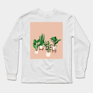 My house plants collection Long Sleeve T-Shirt